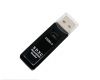 Картридер ММС,Micro SD,SD через USB (черный)