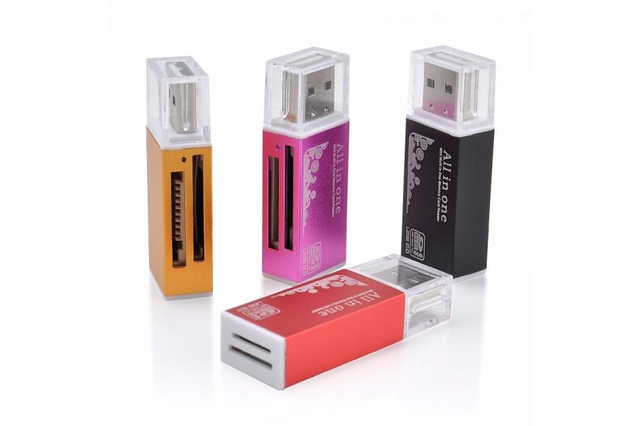 Картридер ММС,Micro SD,SD через USB