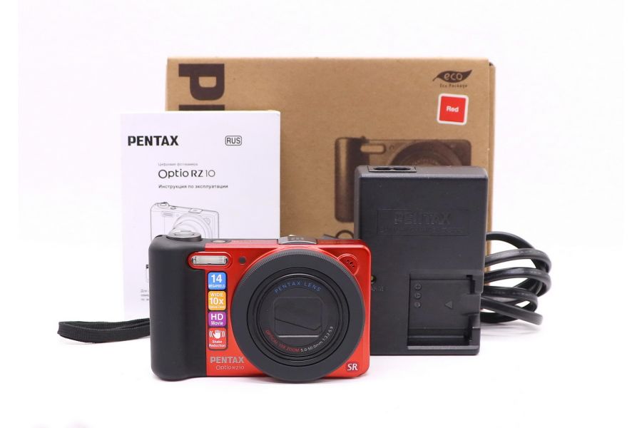 Pentax Optio RZ10 в упаковке 