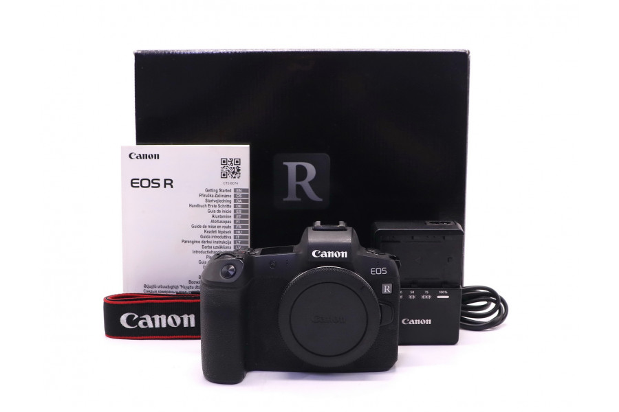 Canon EOS R body в упаковке (пробег 17000 кадров)