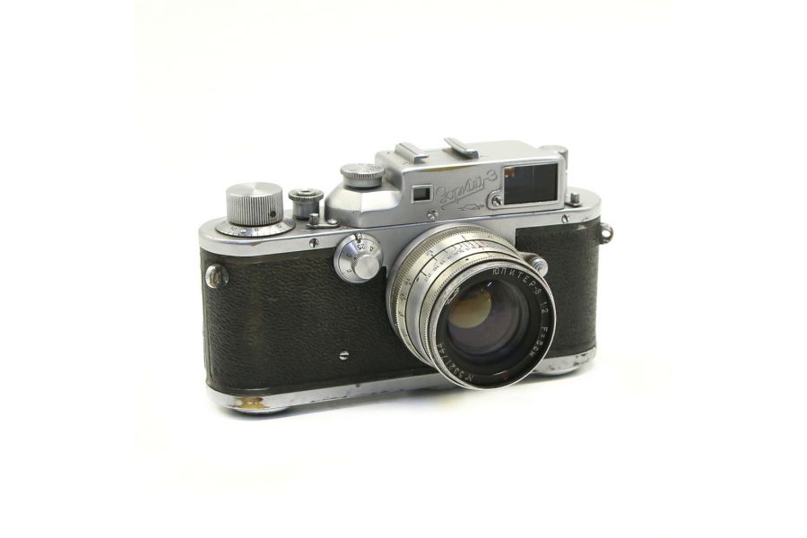 Зоркий 3 + Юпитер-8 поводок ранний (№04745)