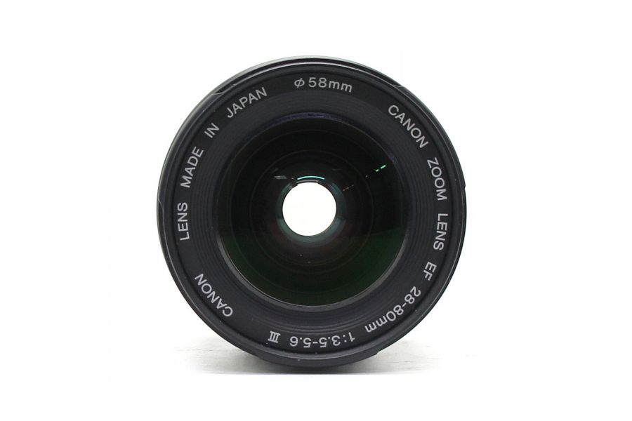 Canon EF 28-80mm 3.5-5.6 III (Japan, 2009)