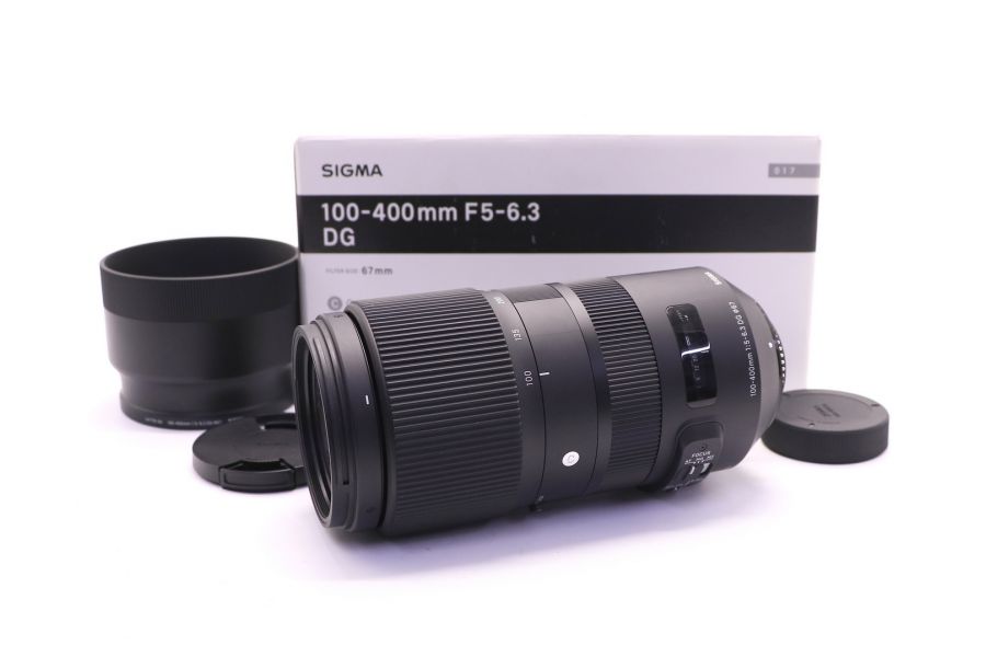 Sigma 100-400mm f/5-6.3 DG OS HSM Contemporary Nikon F в упаковке