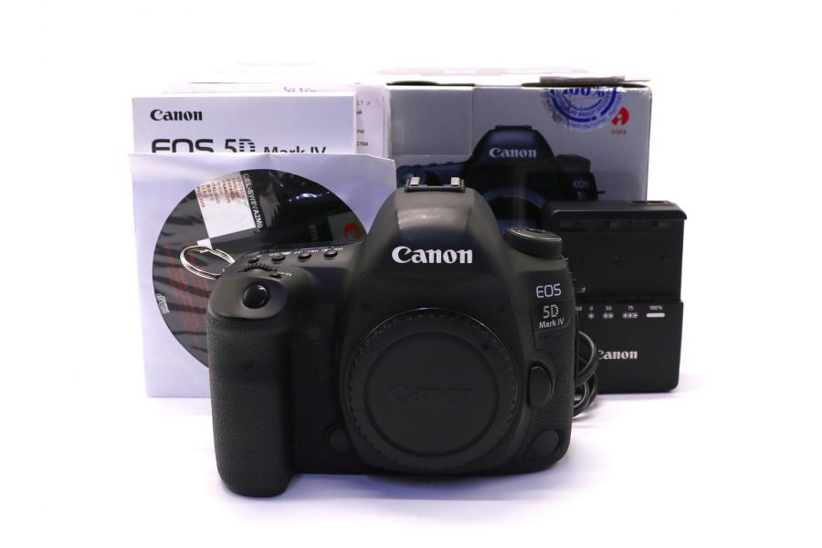 Canon EOS 5D Mark IV body в упаковке (пробег 47330 кадров)