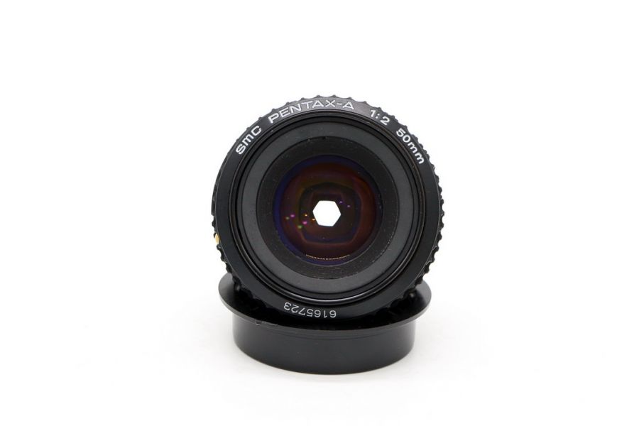 Объектив Pentax-A SMC 2/50mm (Japan, 1997)