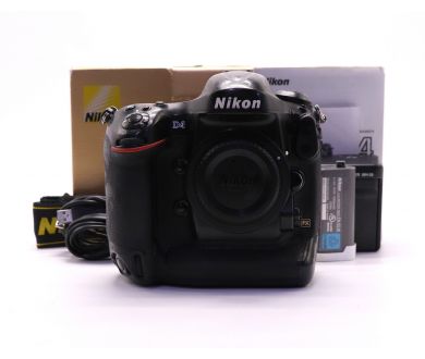 Nikon D4 body в упаковке (пробег 192255 кадров)