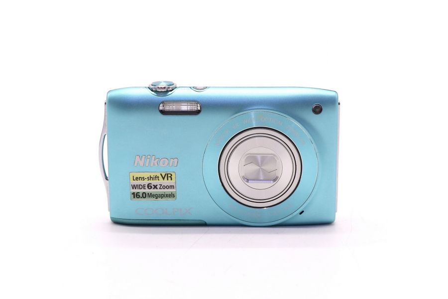 Nikon Coolpix S3300 голубой