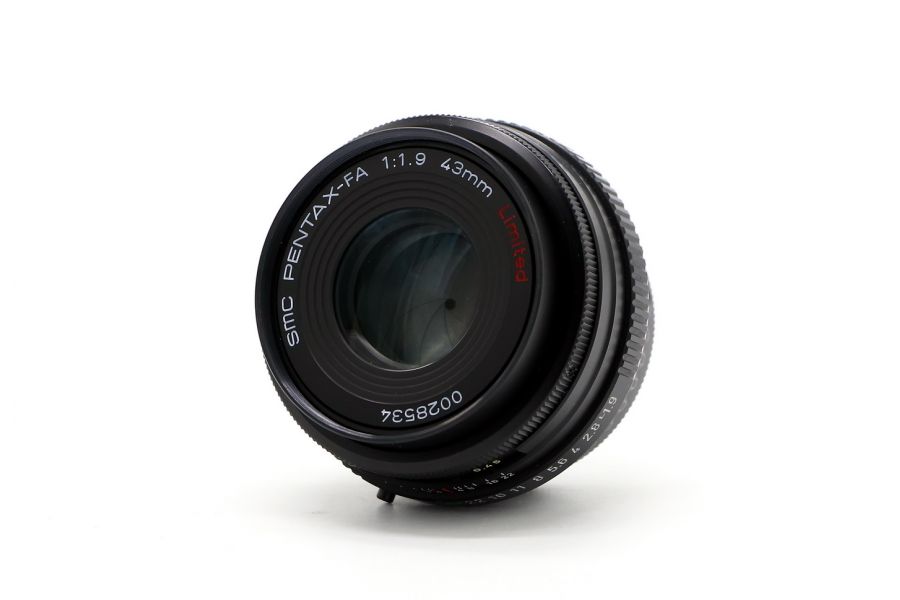 Pentax-FA SMC 43mm f/1.9 Limited в упаковке