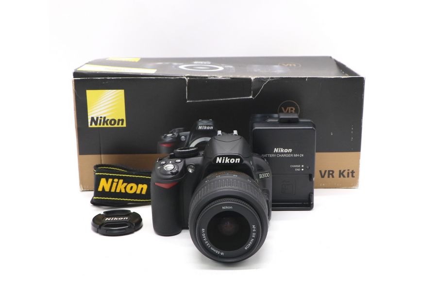 Nikon D3100 kit box (пробег 1885 кадров)