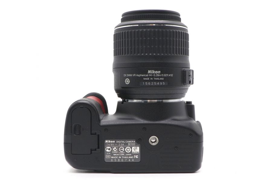 Nikon D3100 kit box (пробег 1885 кадров)