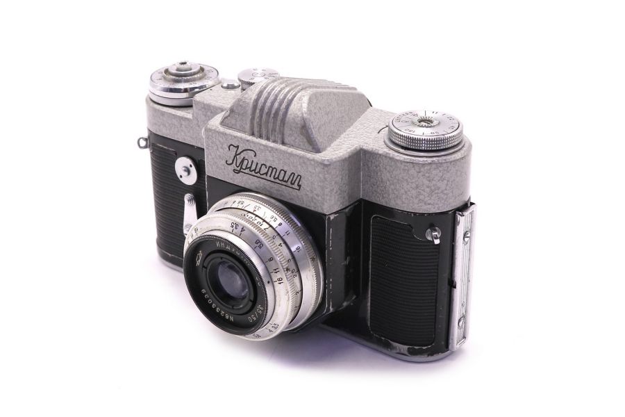 Кристалл + Индустар-50 (СССР, 1962г.)