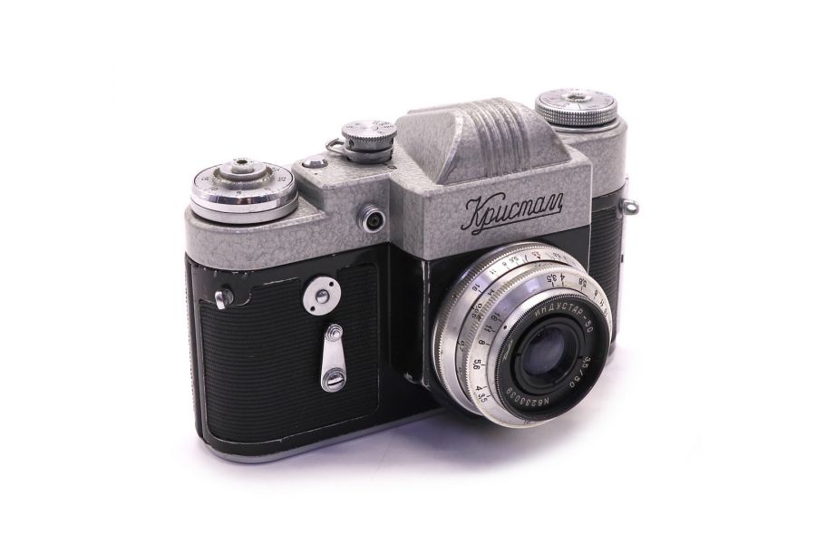 Кристалл + Индустар-50 (СССР, 1962г.)