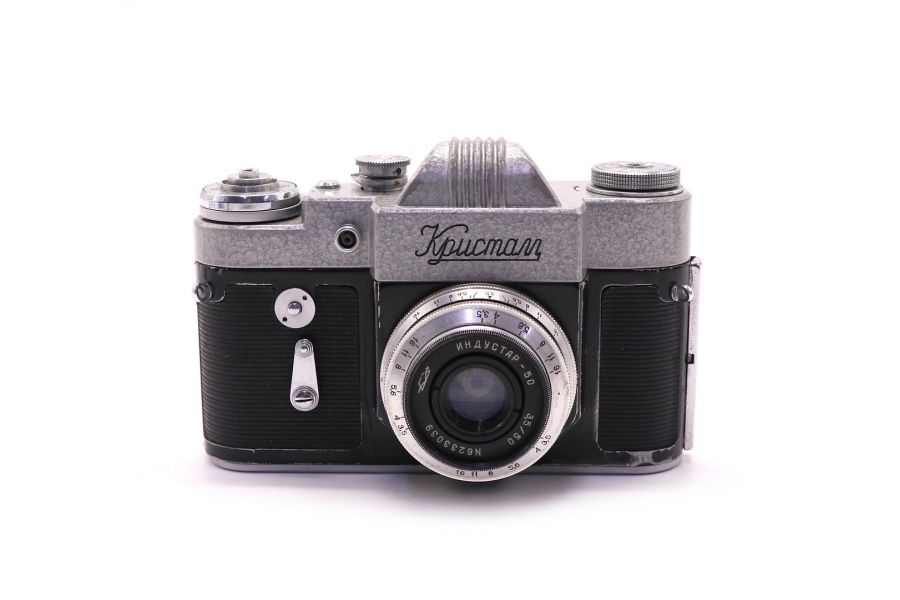 Кристалл + Индустар-50 (СССР, 1962г.)