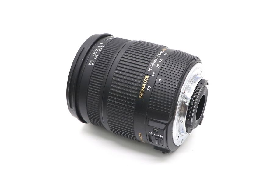 Sigma AF 18-50mm f/2.8-4.5 DC OS HSM For Nikon в упаковке