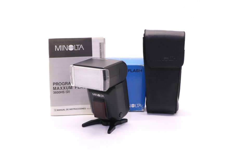 Фотовспышка Minolta Program Flash 3600HS (D) в упаковке 
