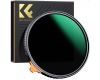 Светофильтр K&F Concept Nano-X Black Mist 1/4 + ND2-ND400 82mm