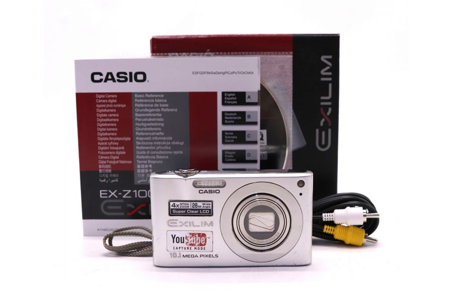 Casio Exilim EX-Z100 в упаковке