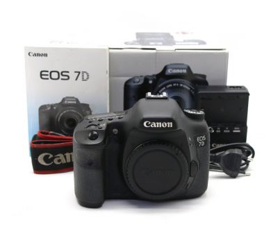 Canon EOS 7D body в упаковке (пробег 133085 кадров)