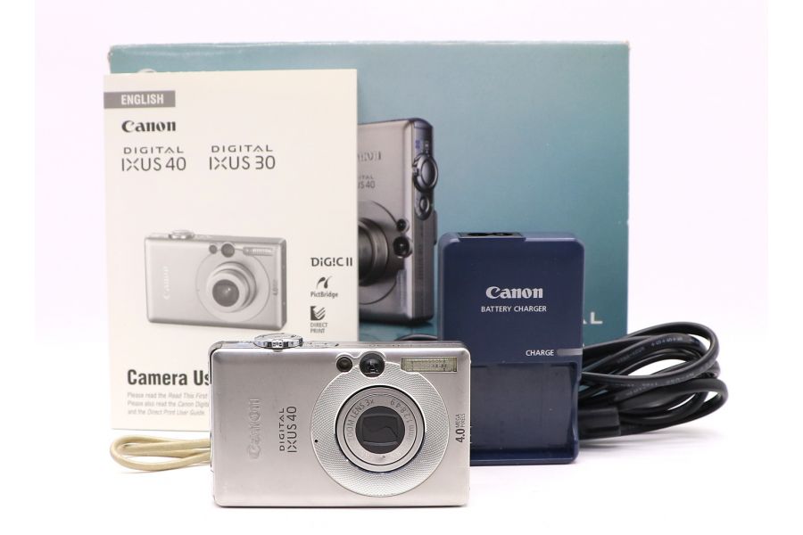 Canon Digital IXUS 40 в упаковке