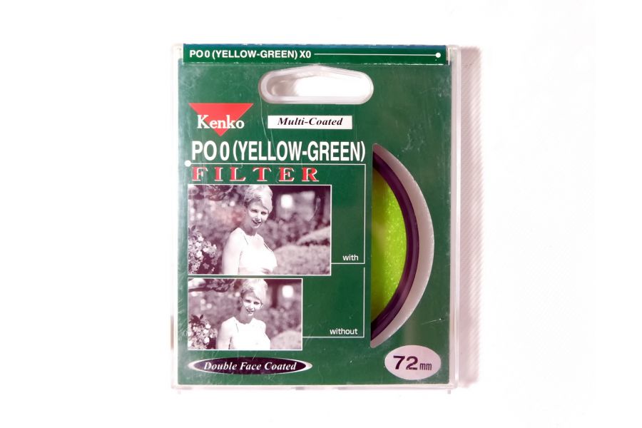 Светофильтр Kenko Filter PO0 (Yellow-Green) XO 72mm