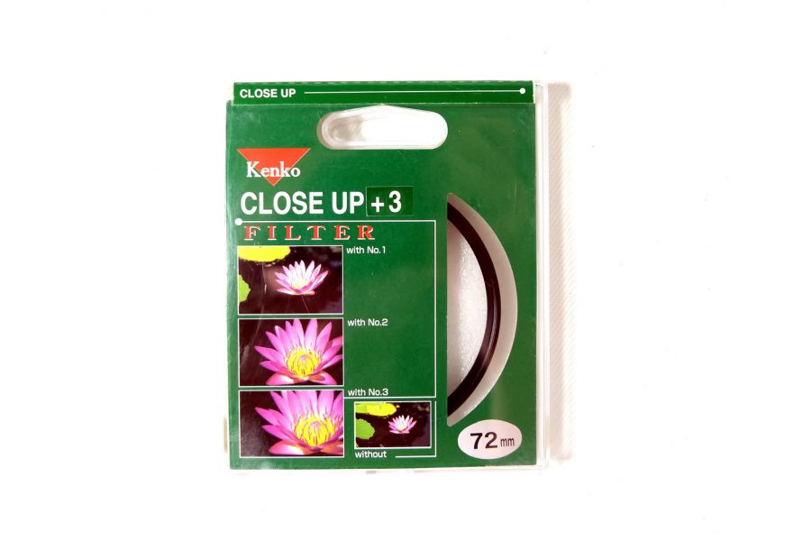 Макрофильтр Kenko Filter Close Up (+3) 72mm Japan