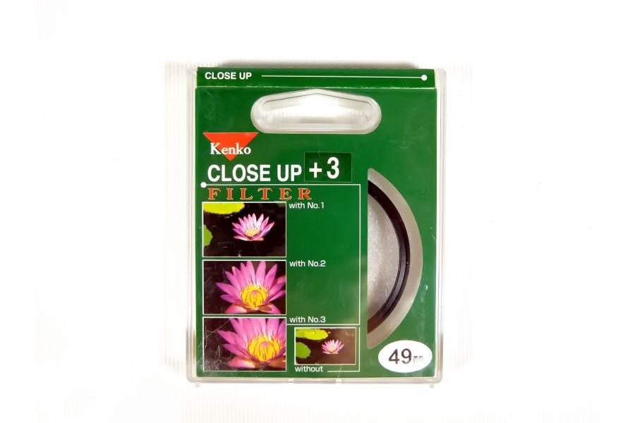 Макрофильтр Kenko Filter Close Up (+3) 49mm