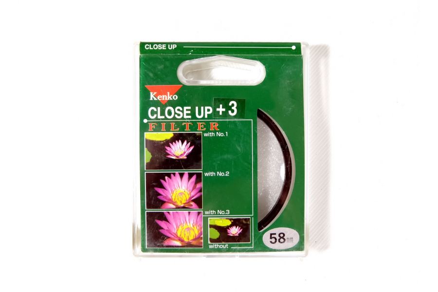Макрофильтр Kenko Filter Close Up (+3) 58mm Japan
