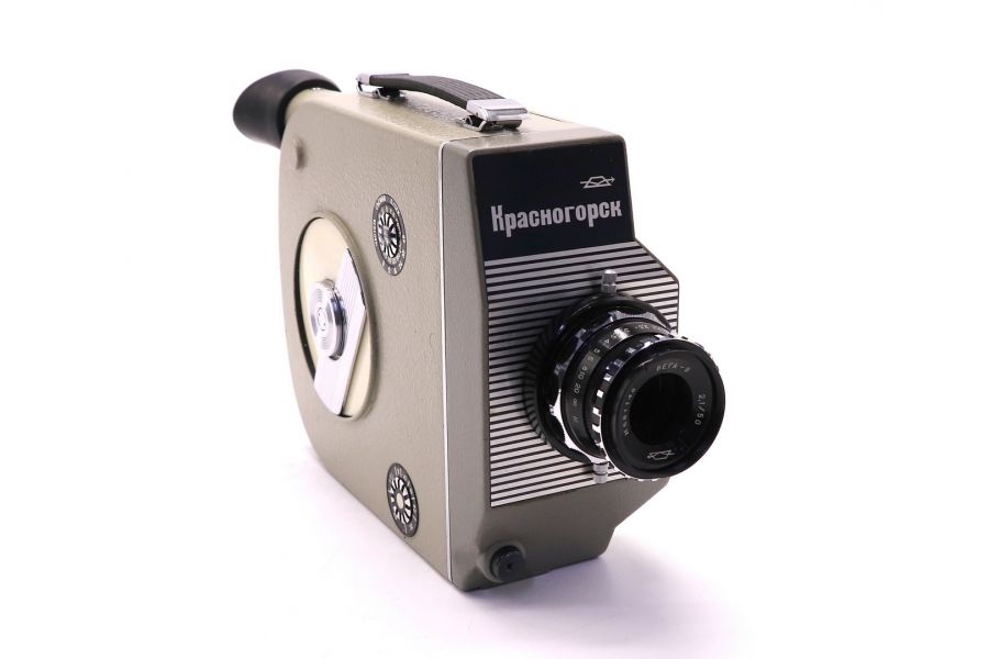 Кинокамера Красногорск Полуавтомат 16 + Вега-9 2,1/50 в упаковке