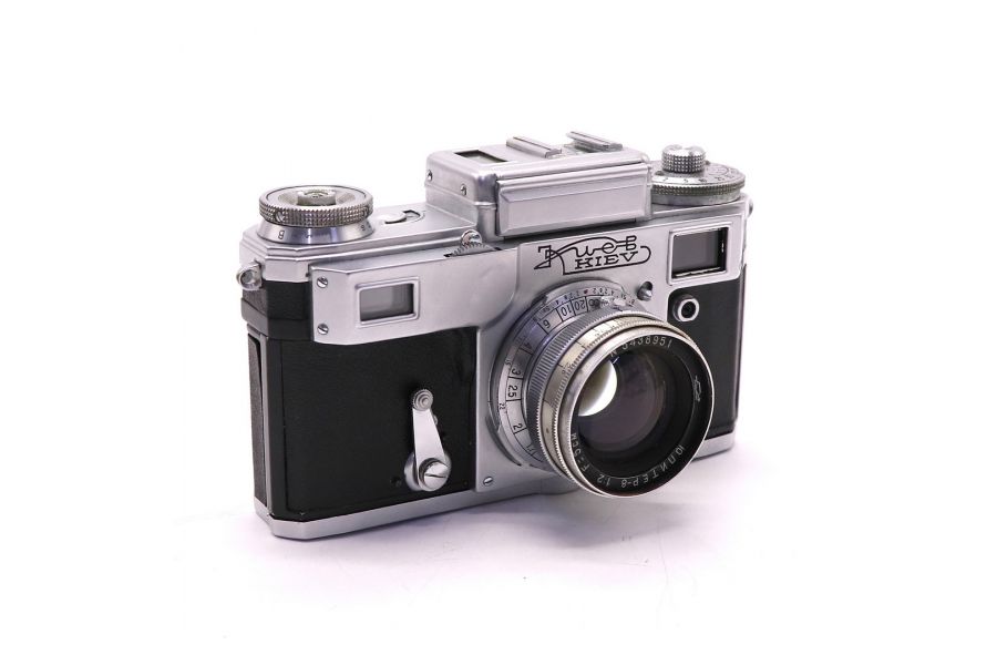 Киев 4 + Юпитер-8 в упаковке советский фотоаппарат