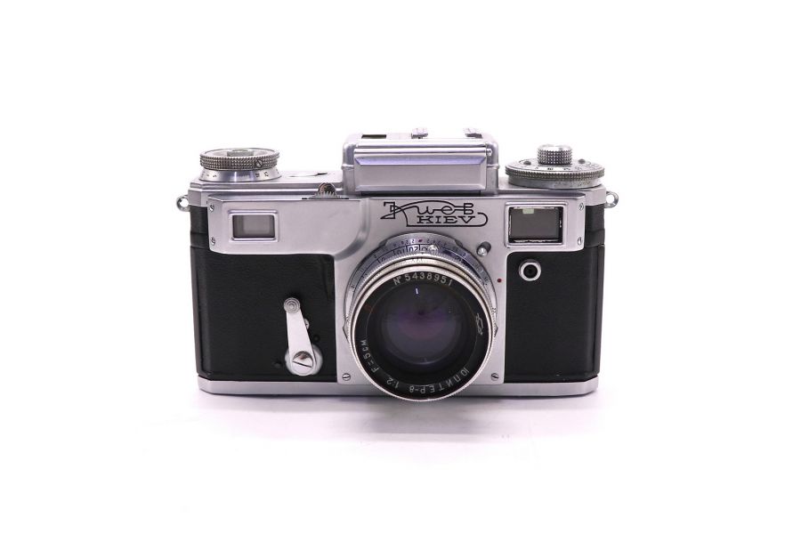 Киев 4 + Юпитер-8 в упаковке советский фотоаппарат