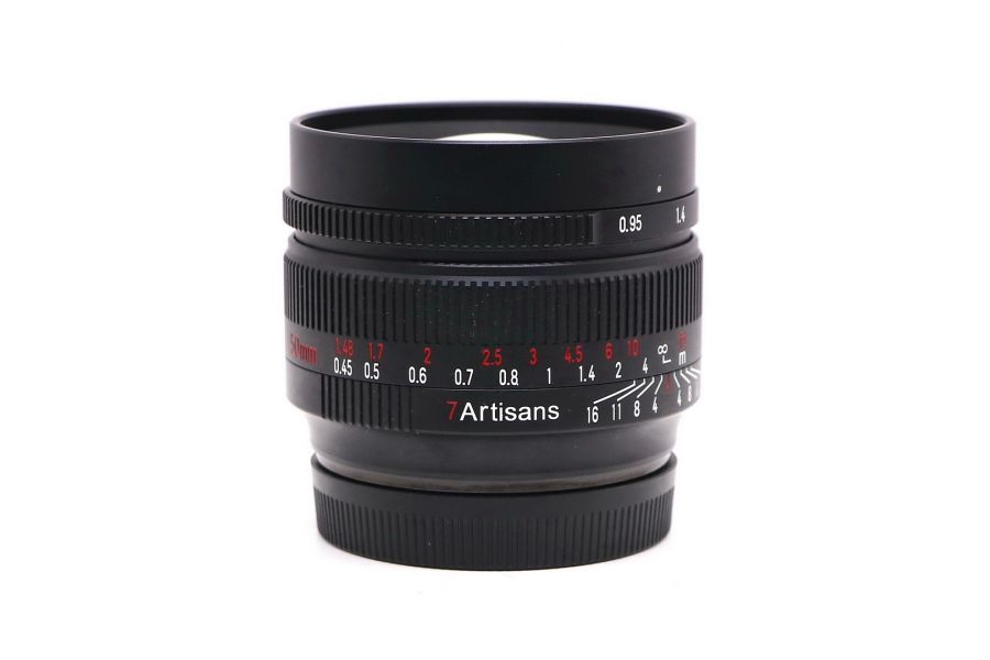 7Artisans 50mm f/0.95 для Canon EF-M в упаковке