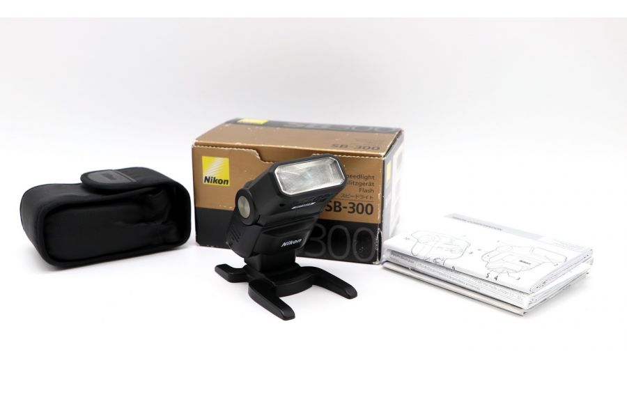 Фотовспышка Nikon Speedlight SB-300 в упаковке