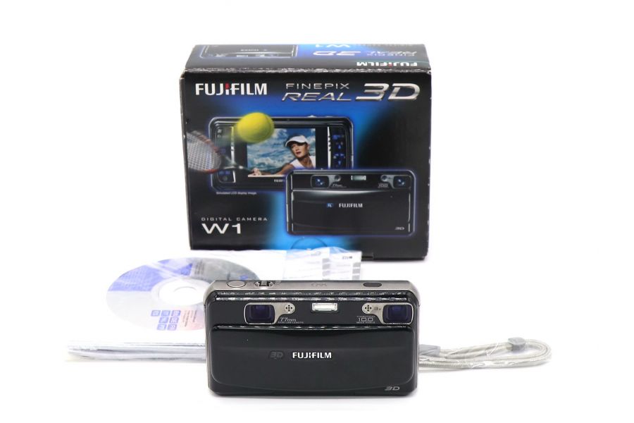 Fujifilm FinePix REAL 3D W1 в упаковке