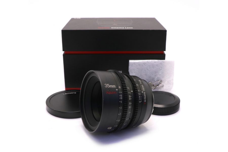 7artisans 35mm T1.05 EOS-R в упаковке