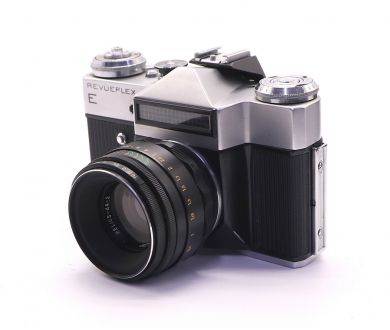 Редкость Revueflex E / Zenit E (Экспорт, 1976г.)