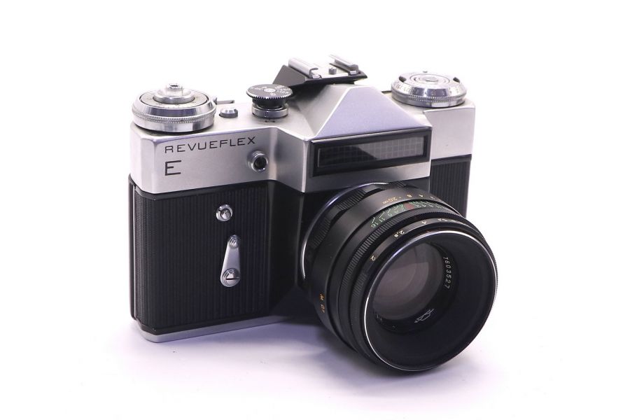 Редкость Revueflex E / Zenit E (Экспорт, 1976г.)