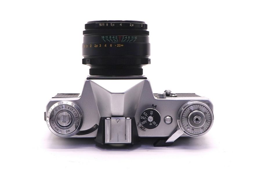 Редкость Revueflex E / Zenit E (Экспорт, 1976г.)