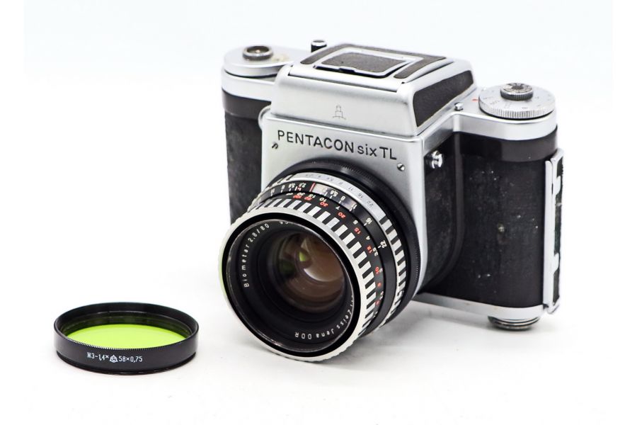 Pentacon Six TL kit среднеформатный фотоаппарат
