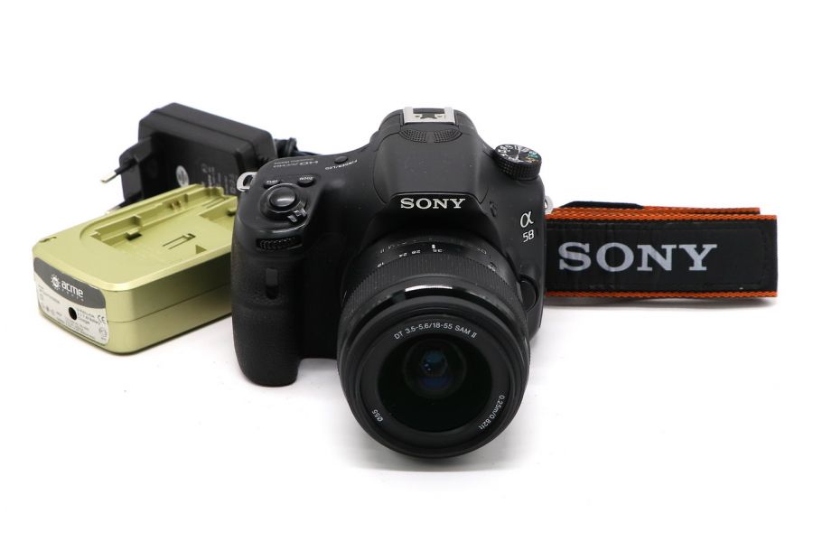 Sony A58 kit box (пробег 6486 кадров)
