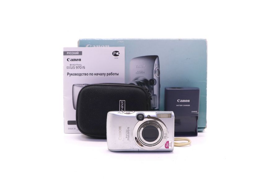 Canon Digital IXUS 970 IS в упаковке 