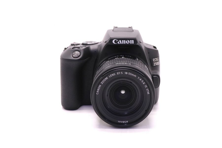 Canon EOS 250D kit в упаковке (пробег 875 кадров)