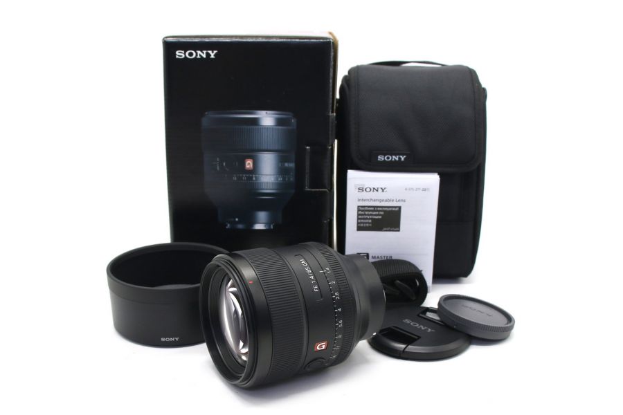 Sony FE 85mm f/1.4 GM (SEL85F14GM) в упаковке