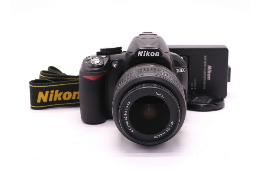 Nikon D3100 kit (пробег 5175 кадров)