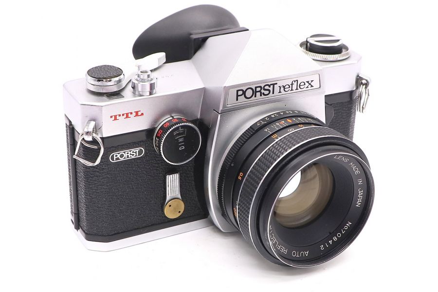 Porst Reflex TTL + Auto Reflecta 55mm f/1.7