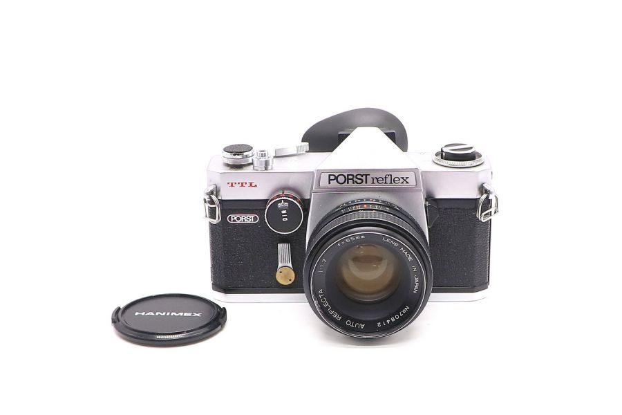 Porst Reflex TTL + Auto Reflecta 55mm f/1.7