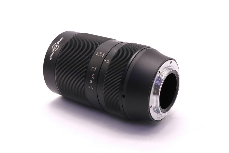 Brightin Star 60mm f/2.8 2x Macro Lens FF for Fujifilm FX в упаковке