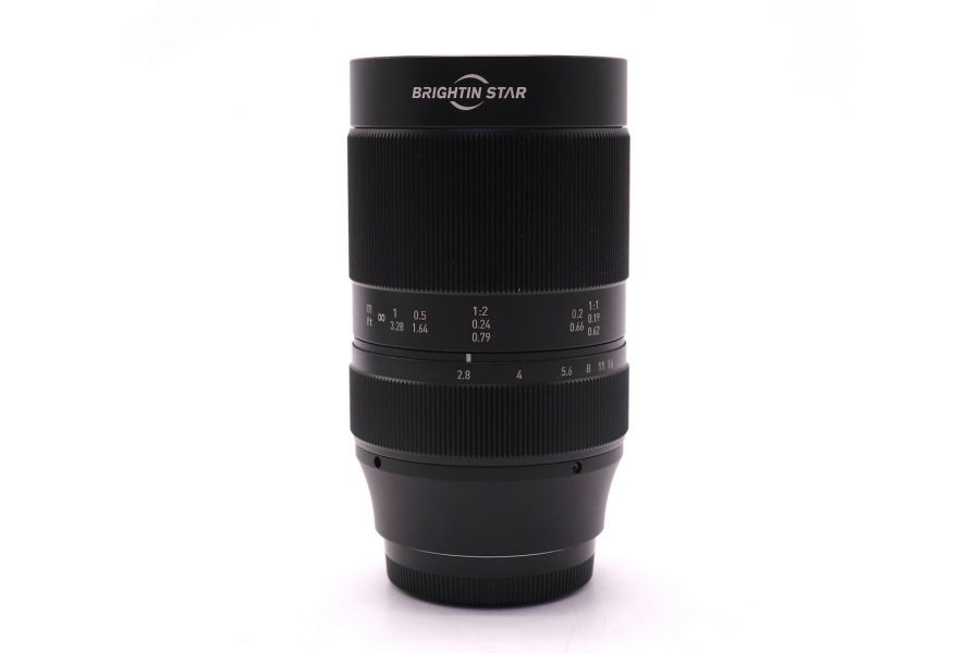 Brightin Star 60mm f/2.8 2x Macro Lens FF for Fujifilm FX в упаковке