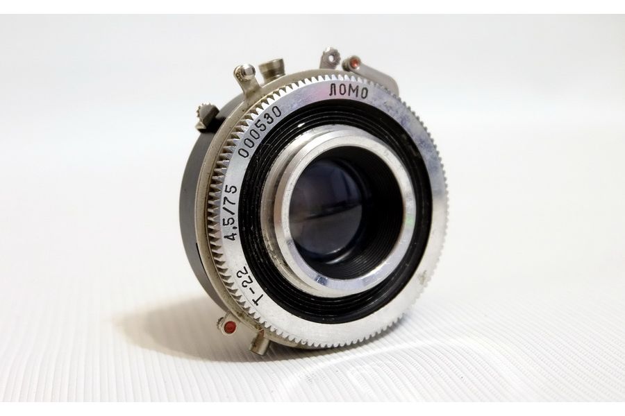 Триплет Т-22 4.5/75мм (СССР, 1950г.)