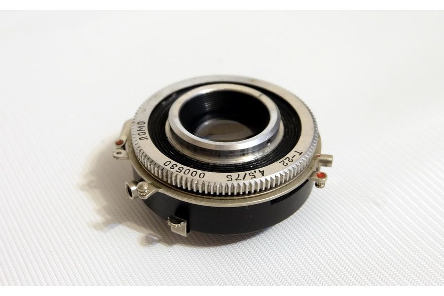 Триплет Т-22 4.5/75мм (СССР, 1950г.)