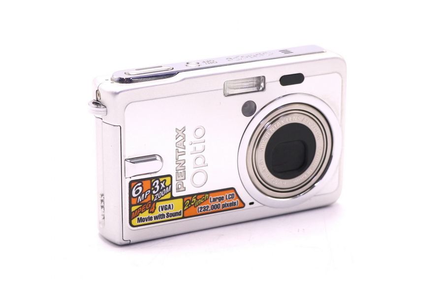 Фотоаппарат компактный цифровой Pentax Optio S6